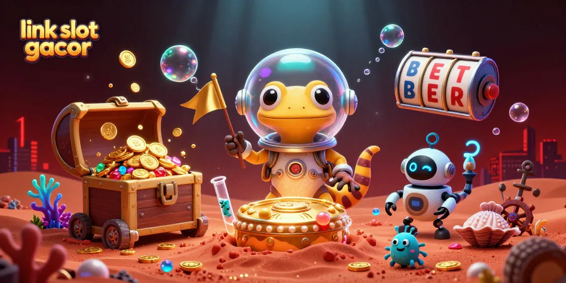 Engage in the excitement of gaming with link slot gacor in a vibrant Martian casino adventure.