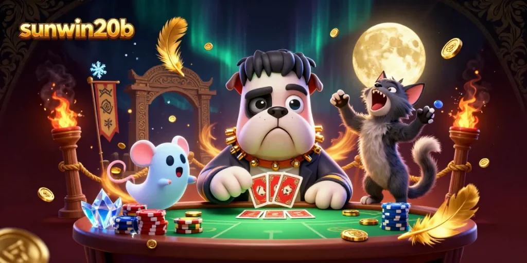Win big on sunwin20b with exciting casino games featuring spooky characters and dynamic action.